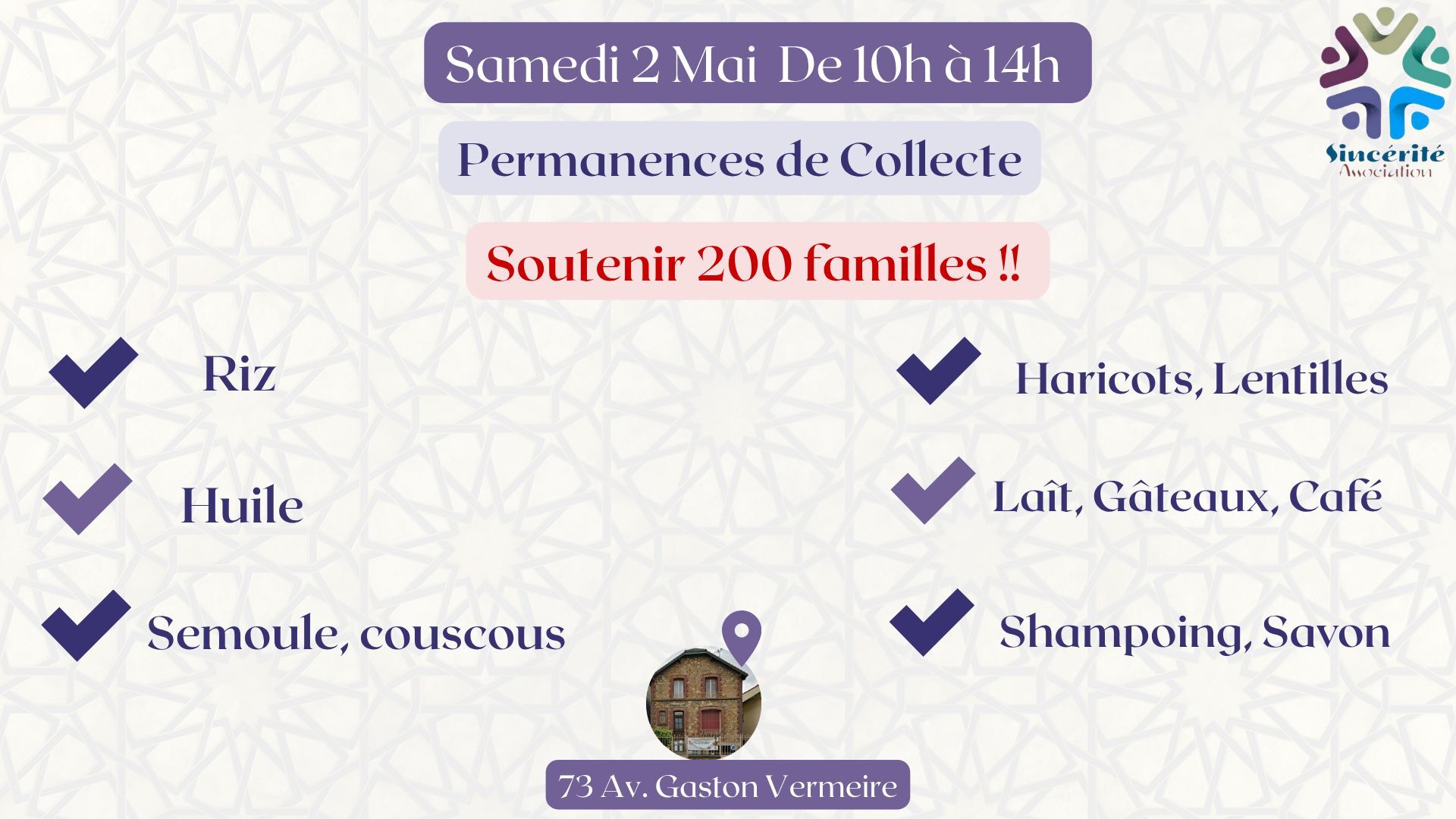 Collecte denrées alimentaires