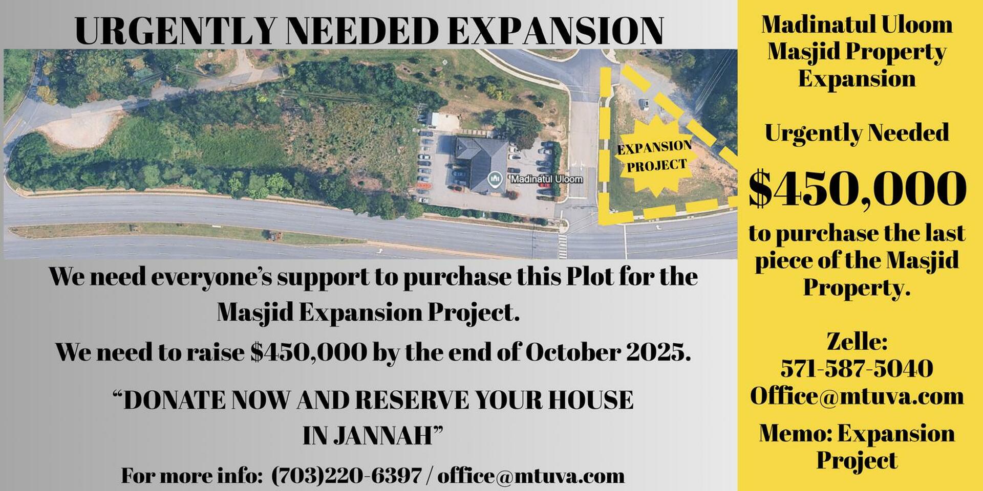 Masjid Expansion Project