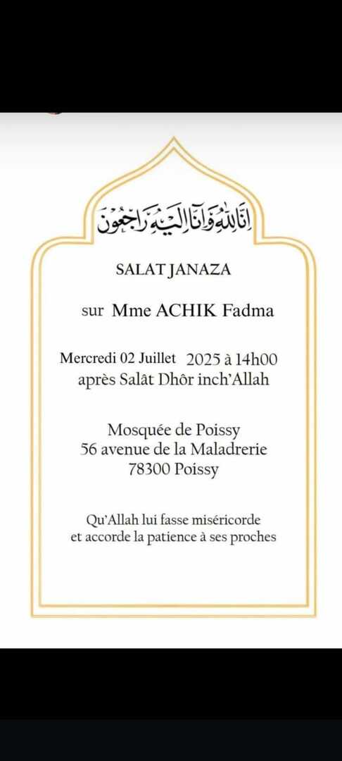 Salât janaza