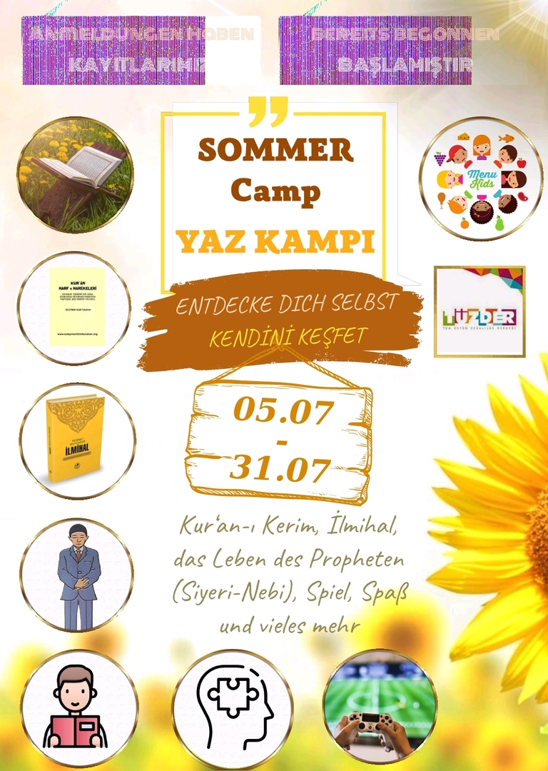 Yaz Kur'an kursları