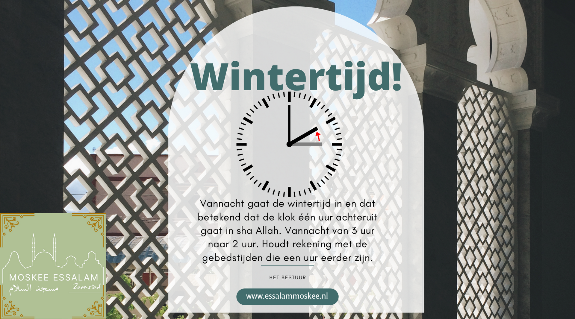 Wintertijd