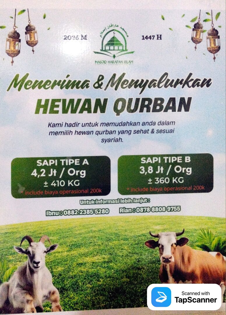 Program Qurban Idul Adha 1447 H