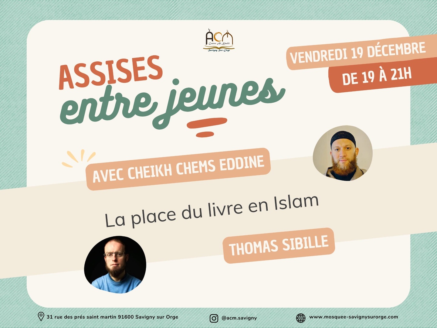 Assise vendredi 19 décembre