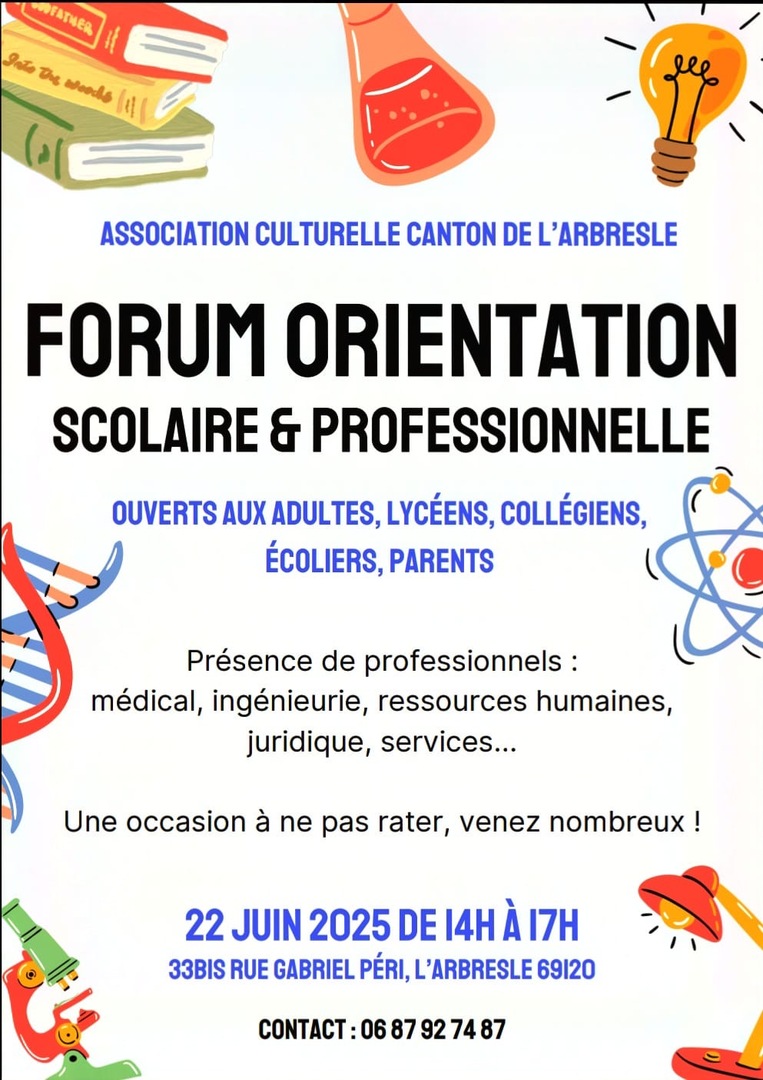 Forum Orientation scolaire et profession