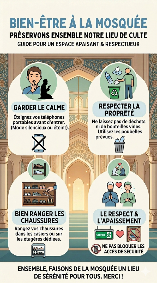 BIEN-ÊTRE À LA MOSQUÉE