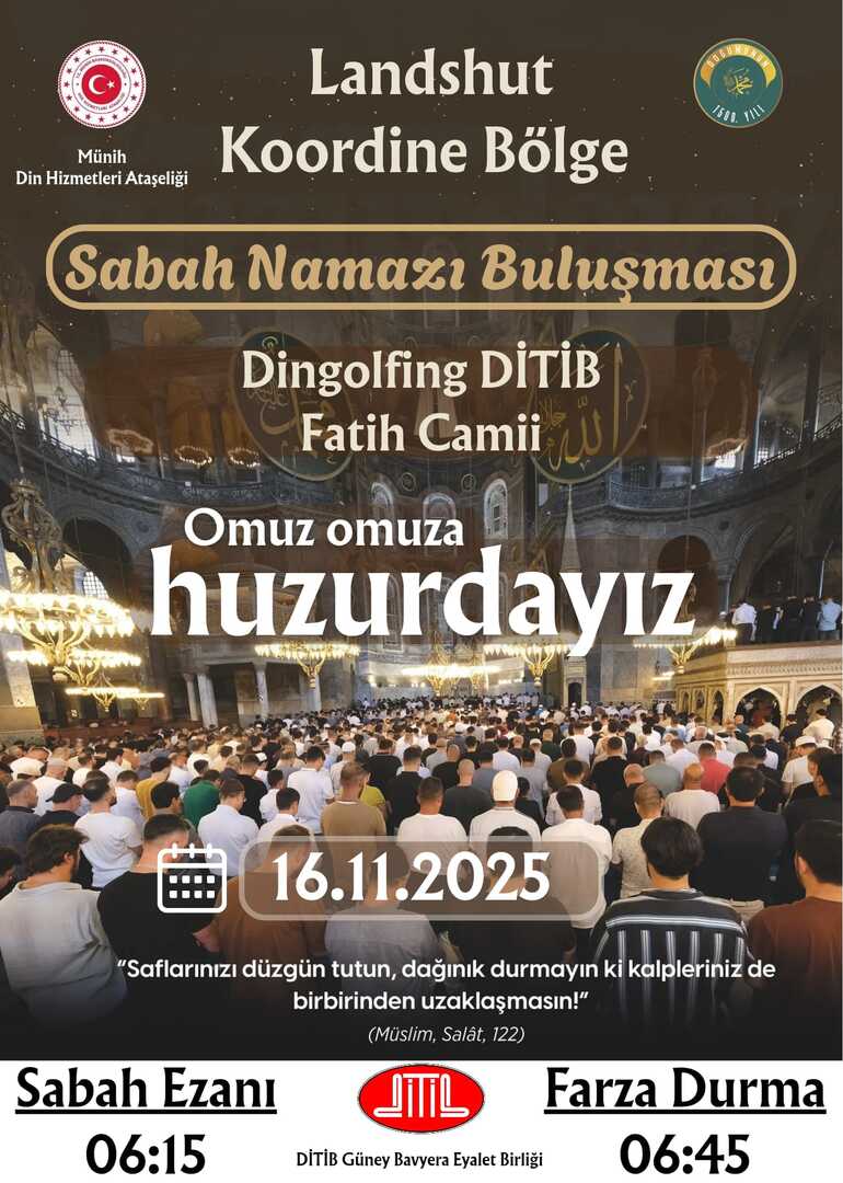 Sabah namazı buluşması