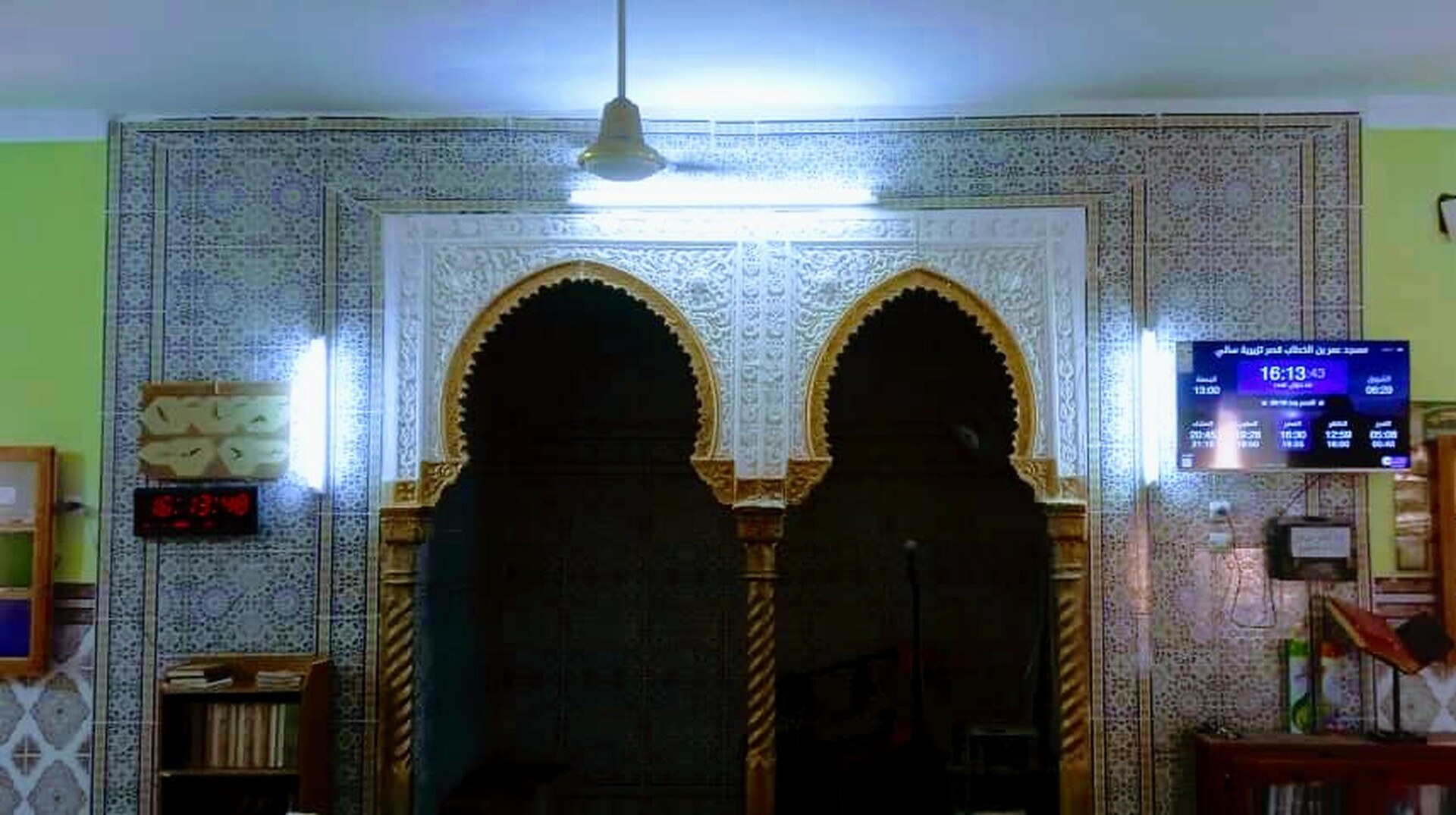 مسجد عمر بن الخطاب قصر تزيرية سالي