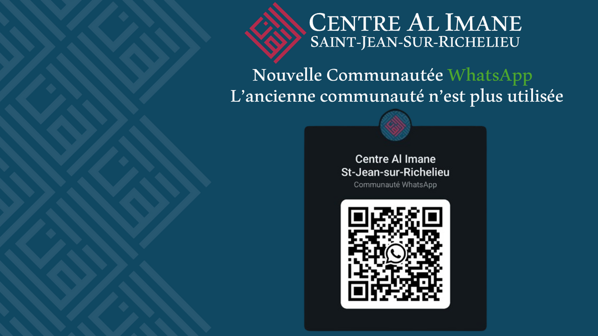 Communauté WhatsApp