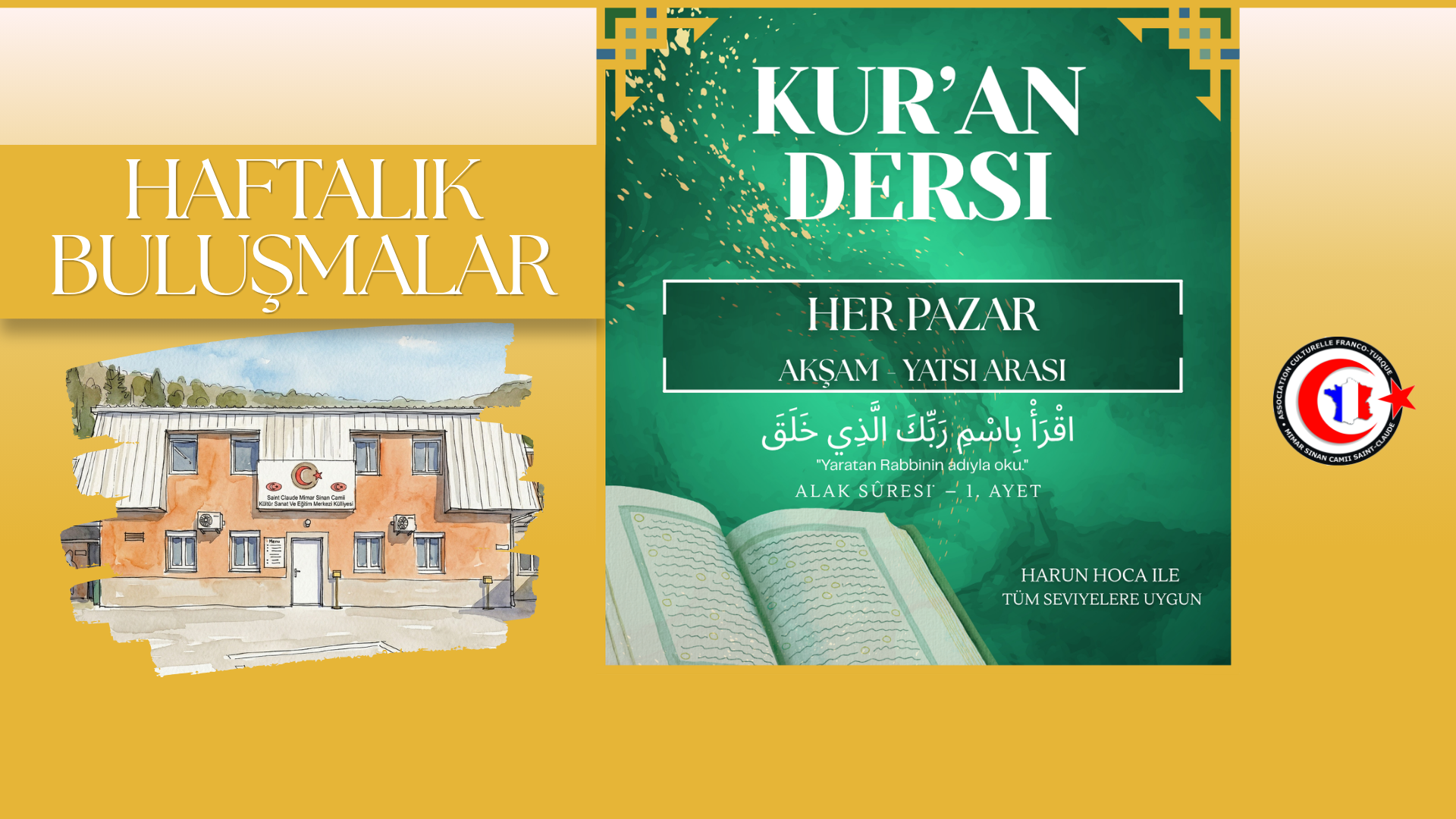 KUR'AN DERSI - PAZAR