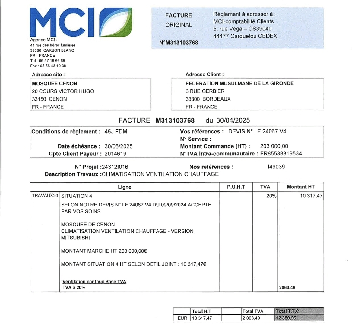 Factures à payer