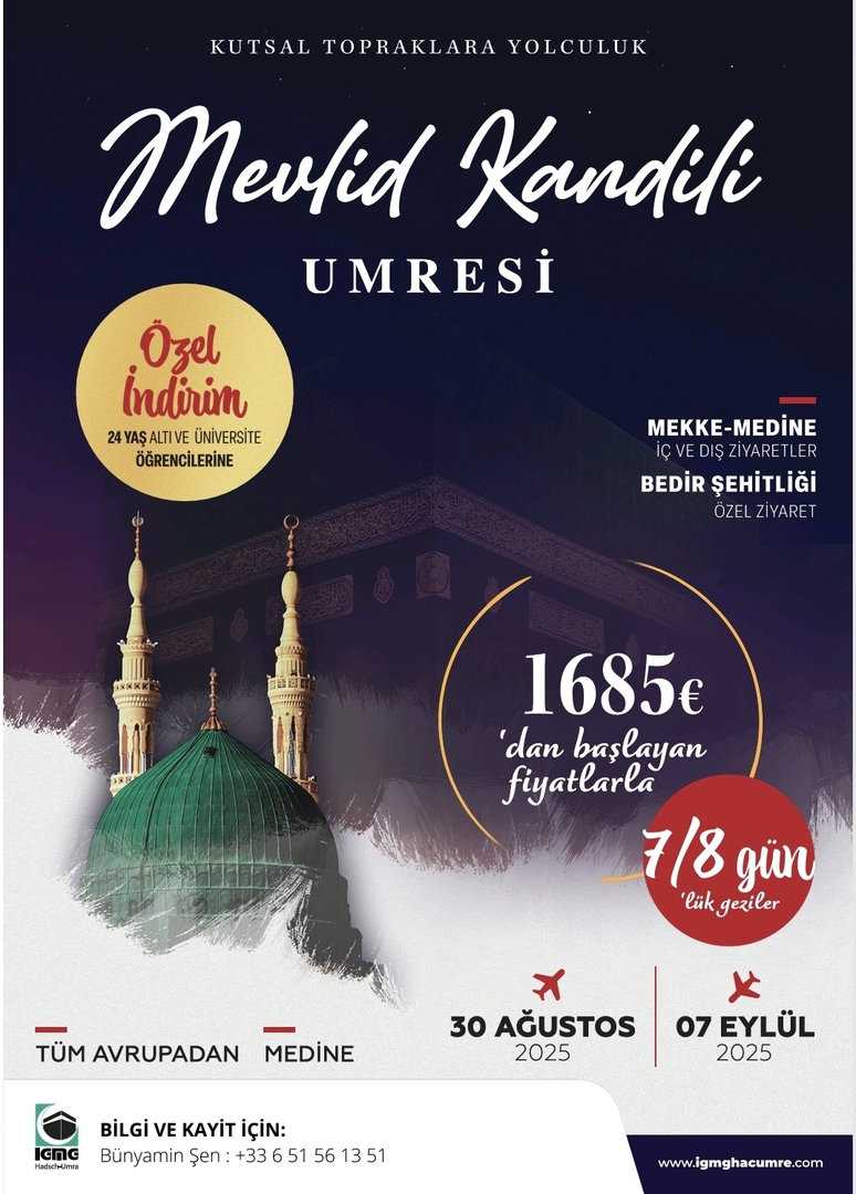 Mevlid Kandili Umresi