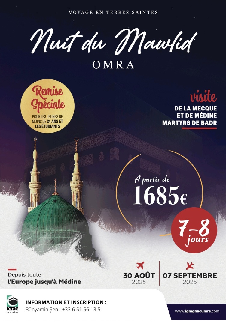 Omra Nuit du Mawlid