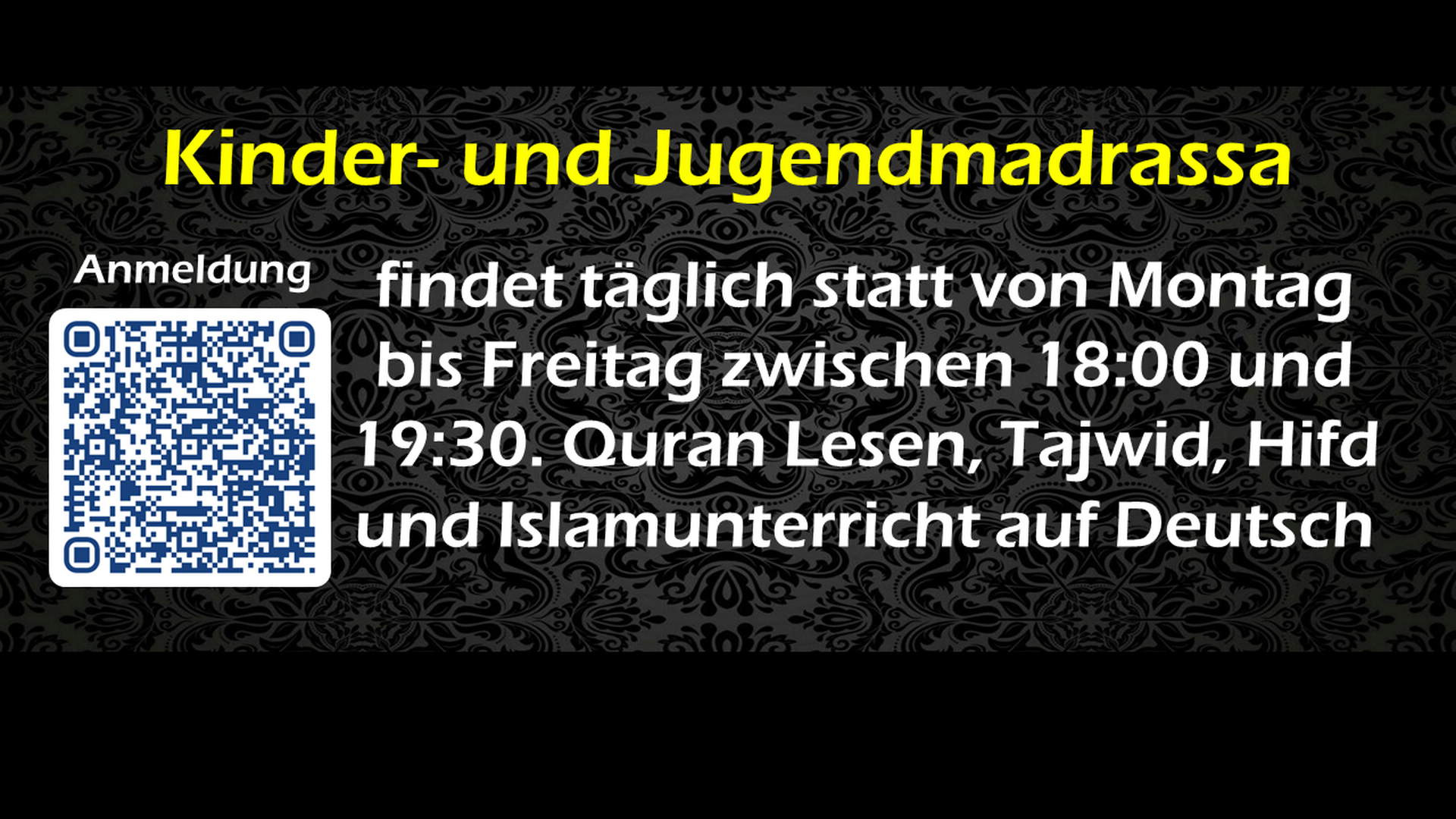 Kinder- und Jugend-Madrassa