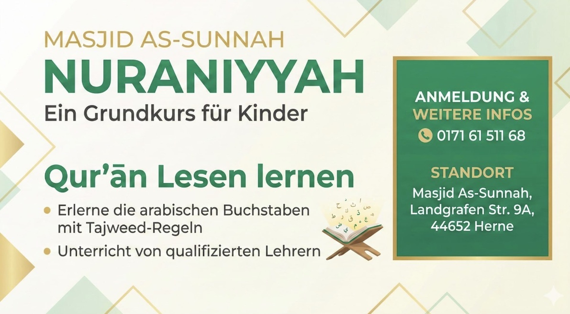 Kinder Quran - Kurs