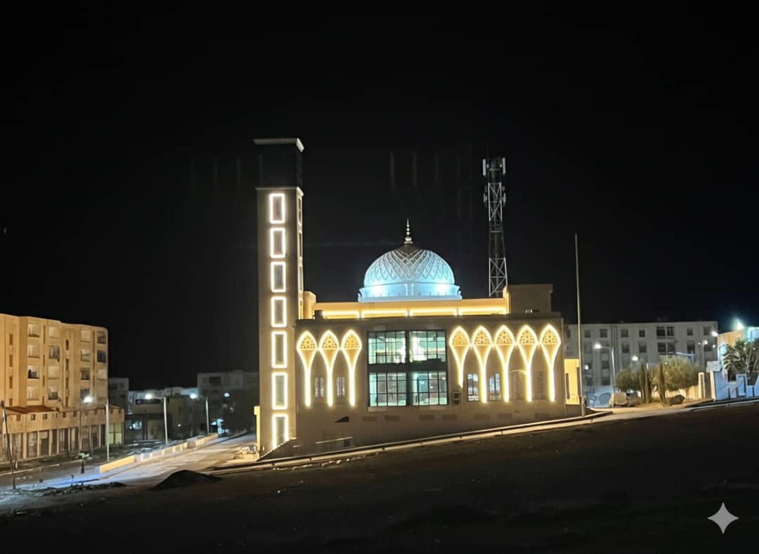 مسجد طلحة بن عبيد الله فسديس