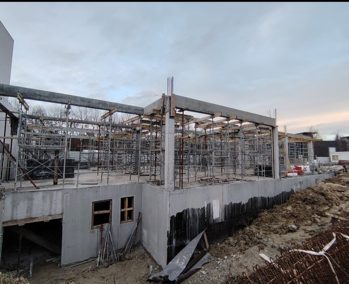 Future mosquée : fondation en cours