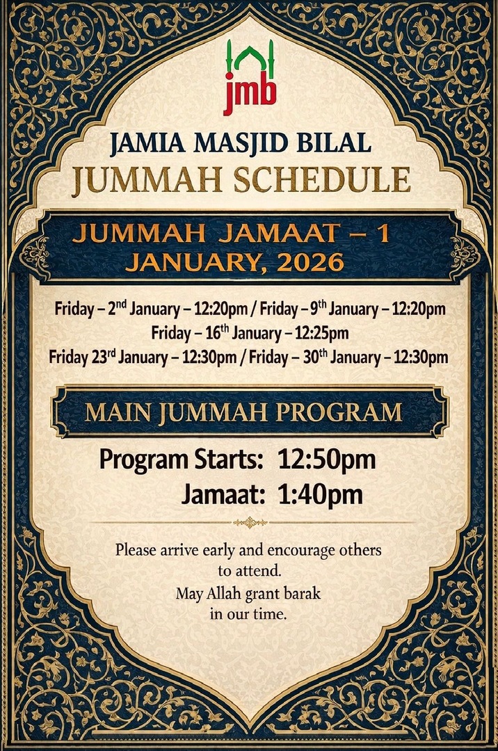 NEW JUMMAH TIMES