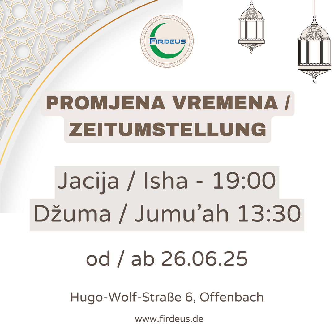 Zeitumstellung / Promjena Vremena