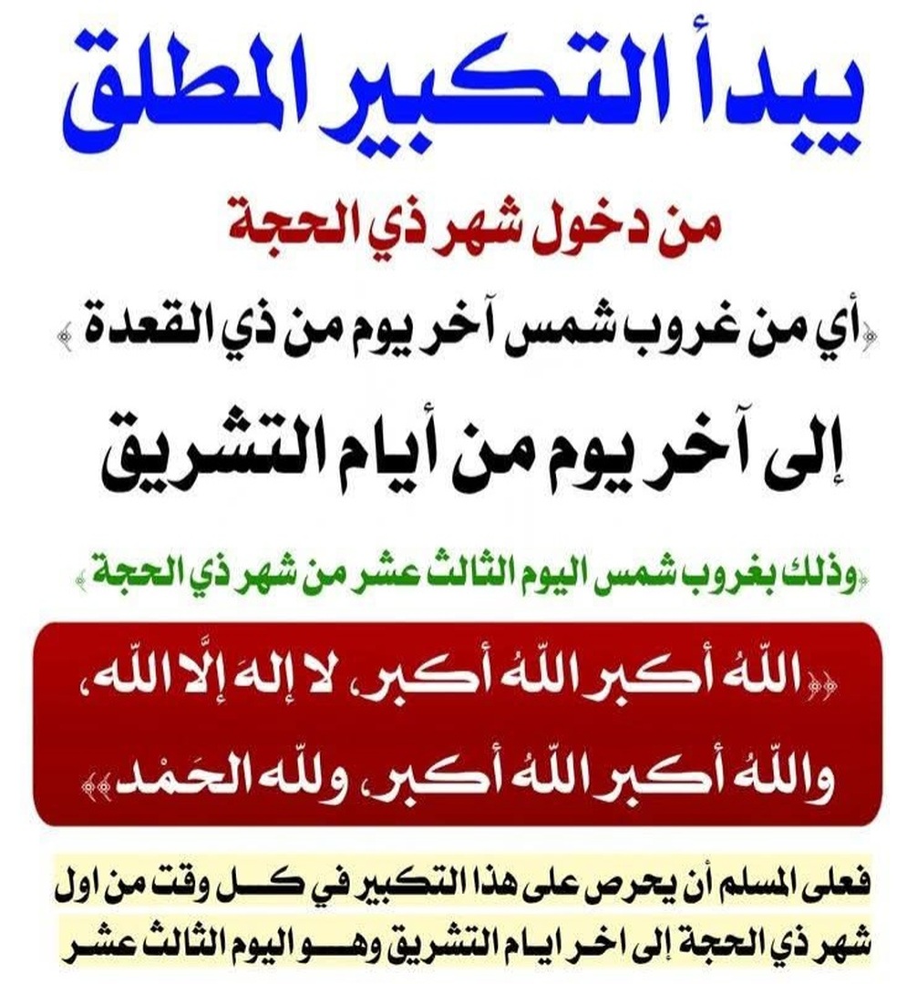 التكبير المطلق