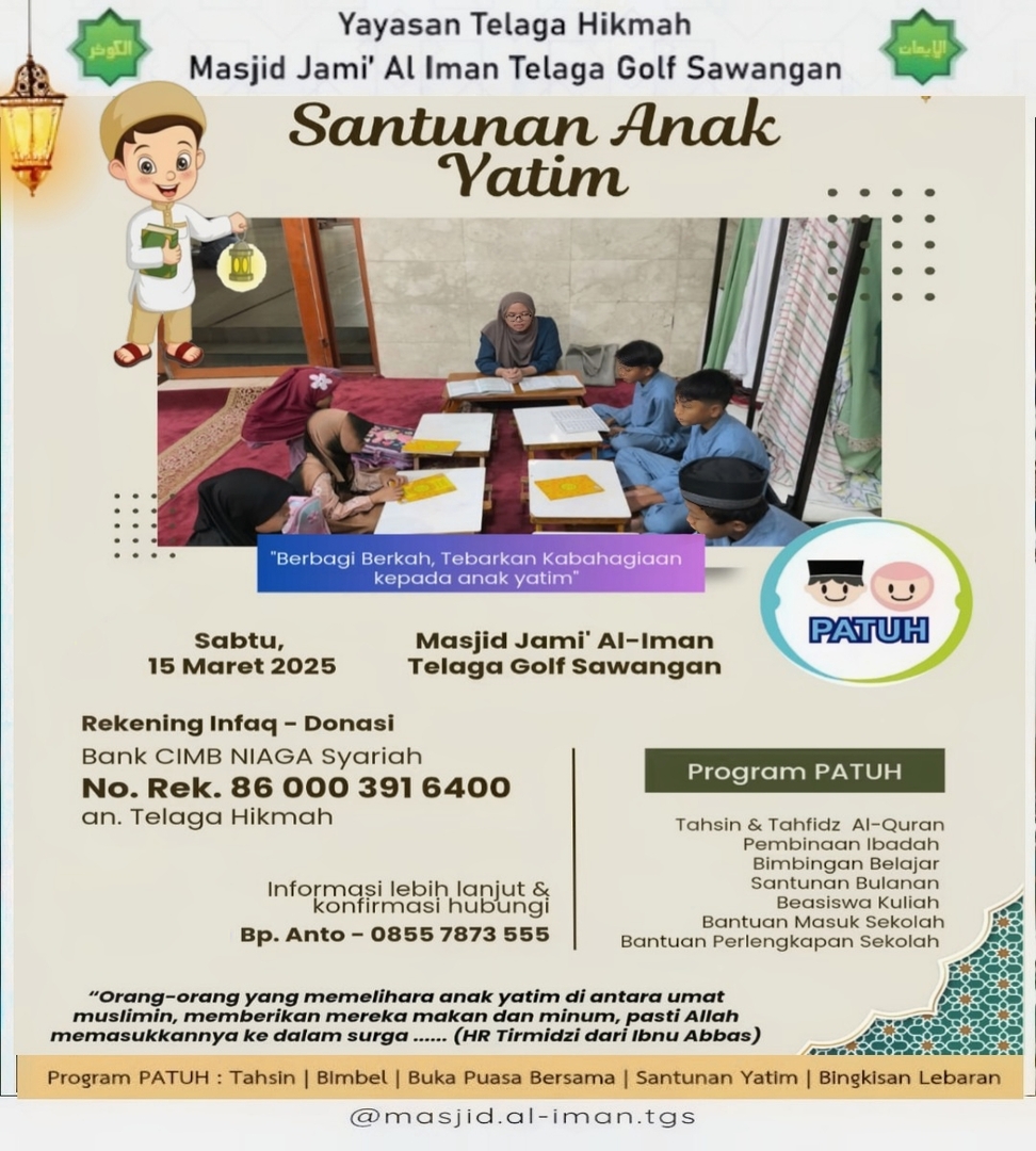 Santunan Anak Yatim 1446H