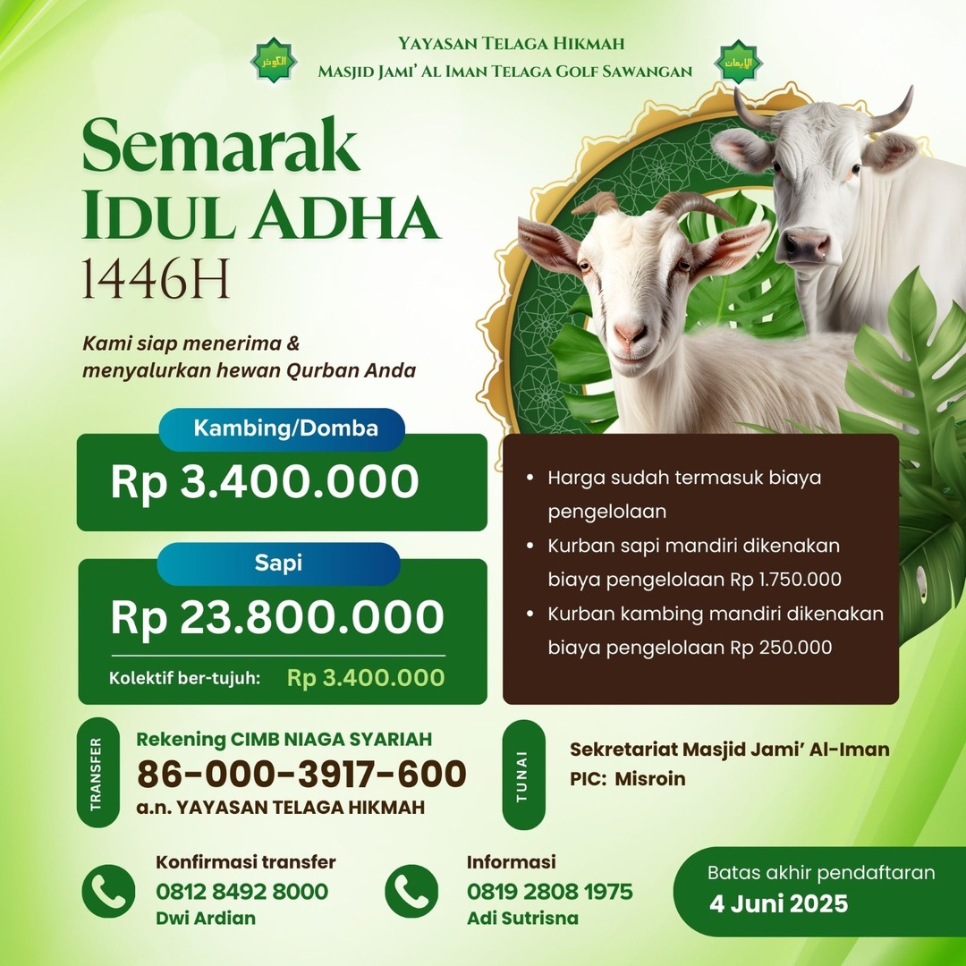 Semarak Iedul Adha 1446H