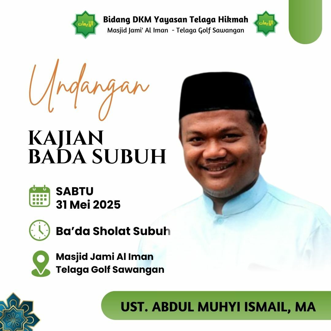 Kajian Rutin Sabtu Pagi