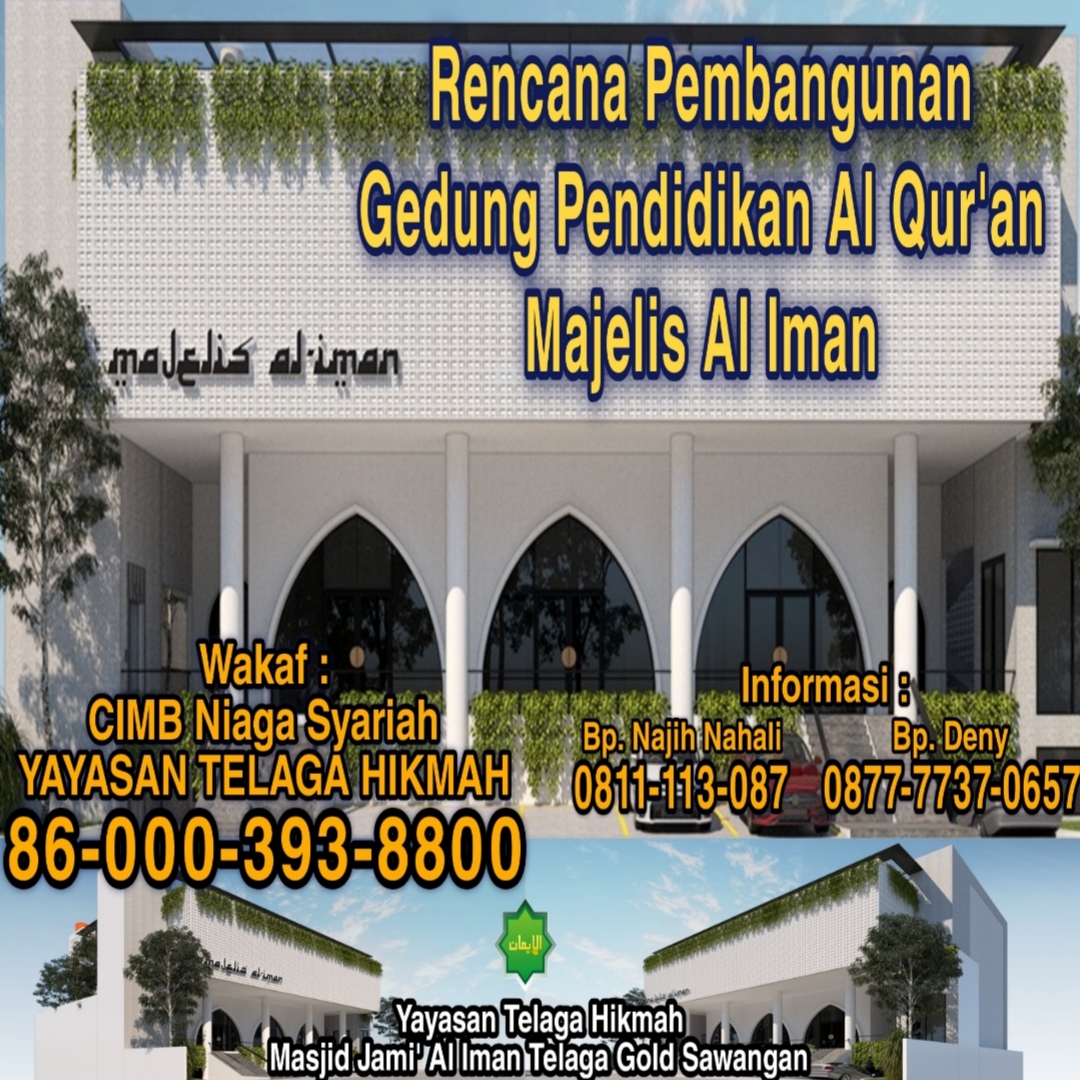 Pembangunan Gedung Pendidikan Al Quran