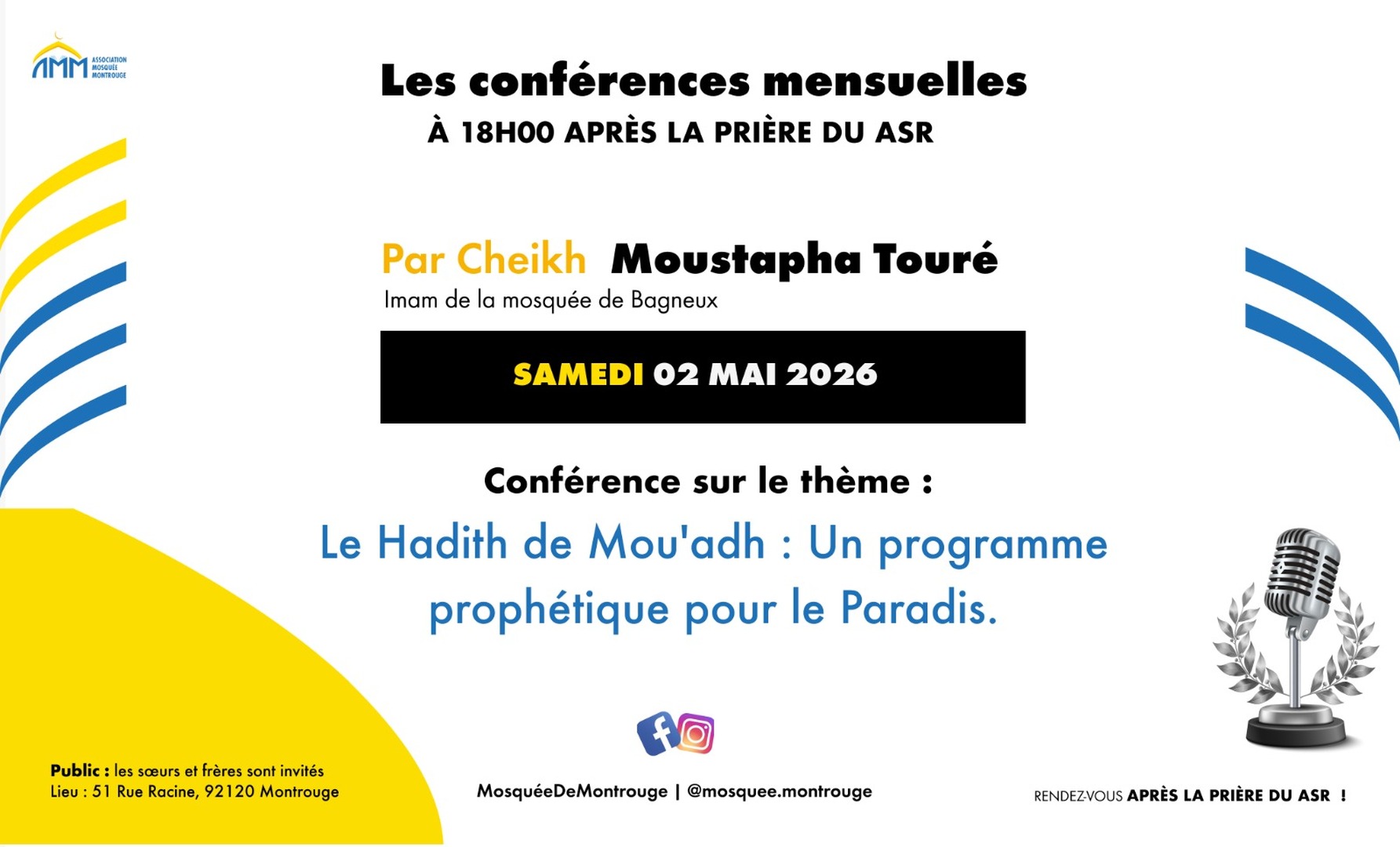 Conférence le 02 Mai 2026