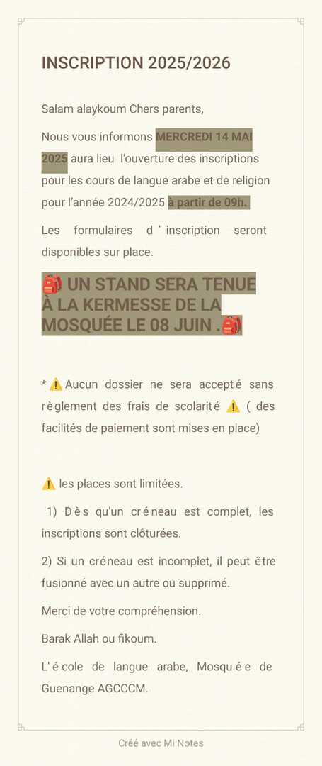 École arabe