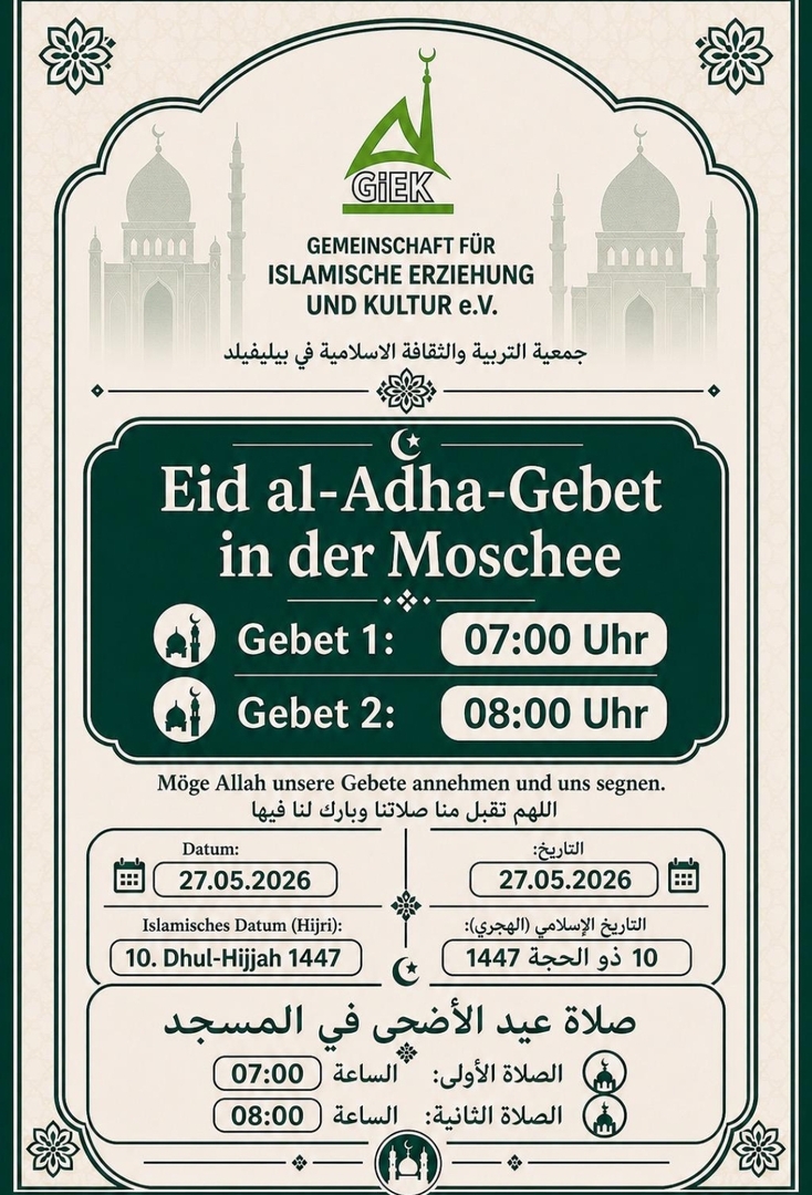 Eid-Al Adha-Gebet
