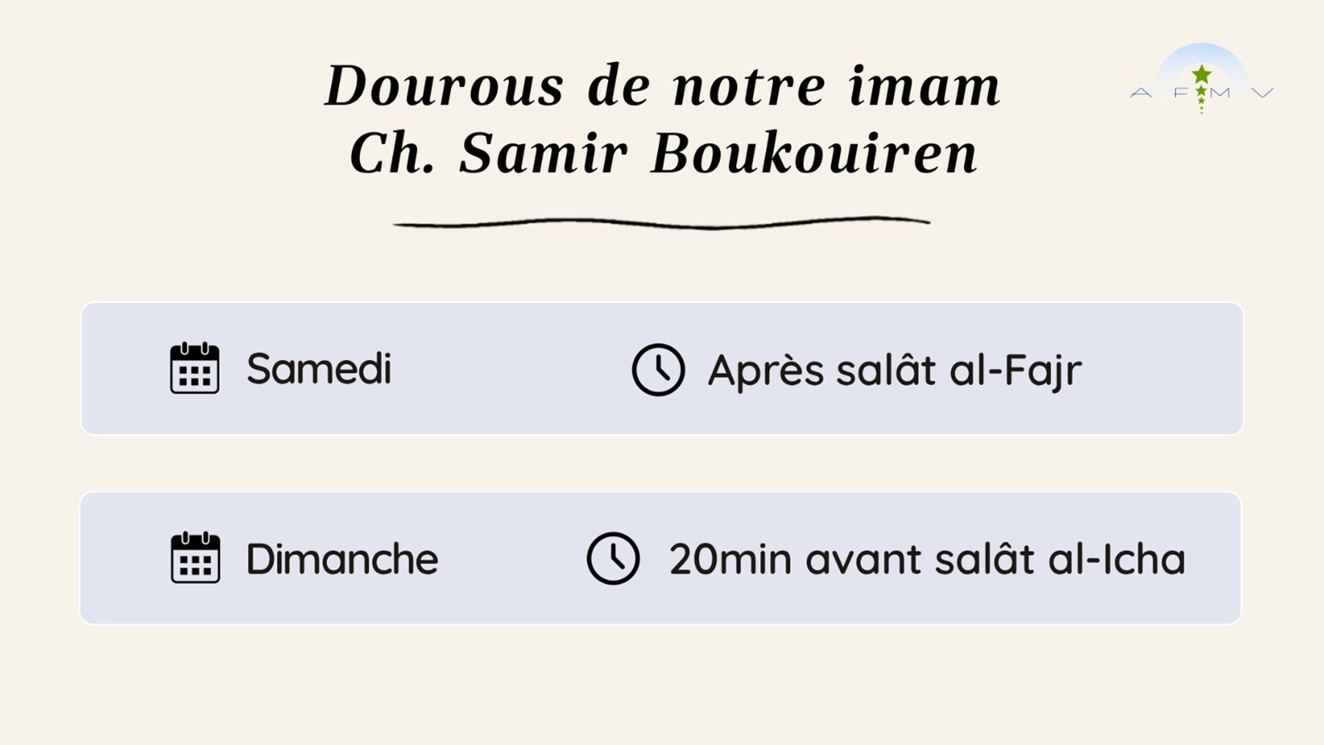 Dourous Chekh Samir B.