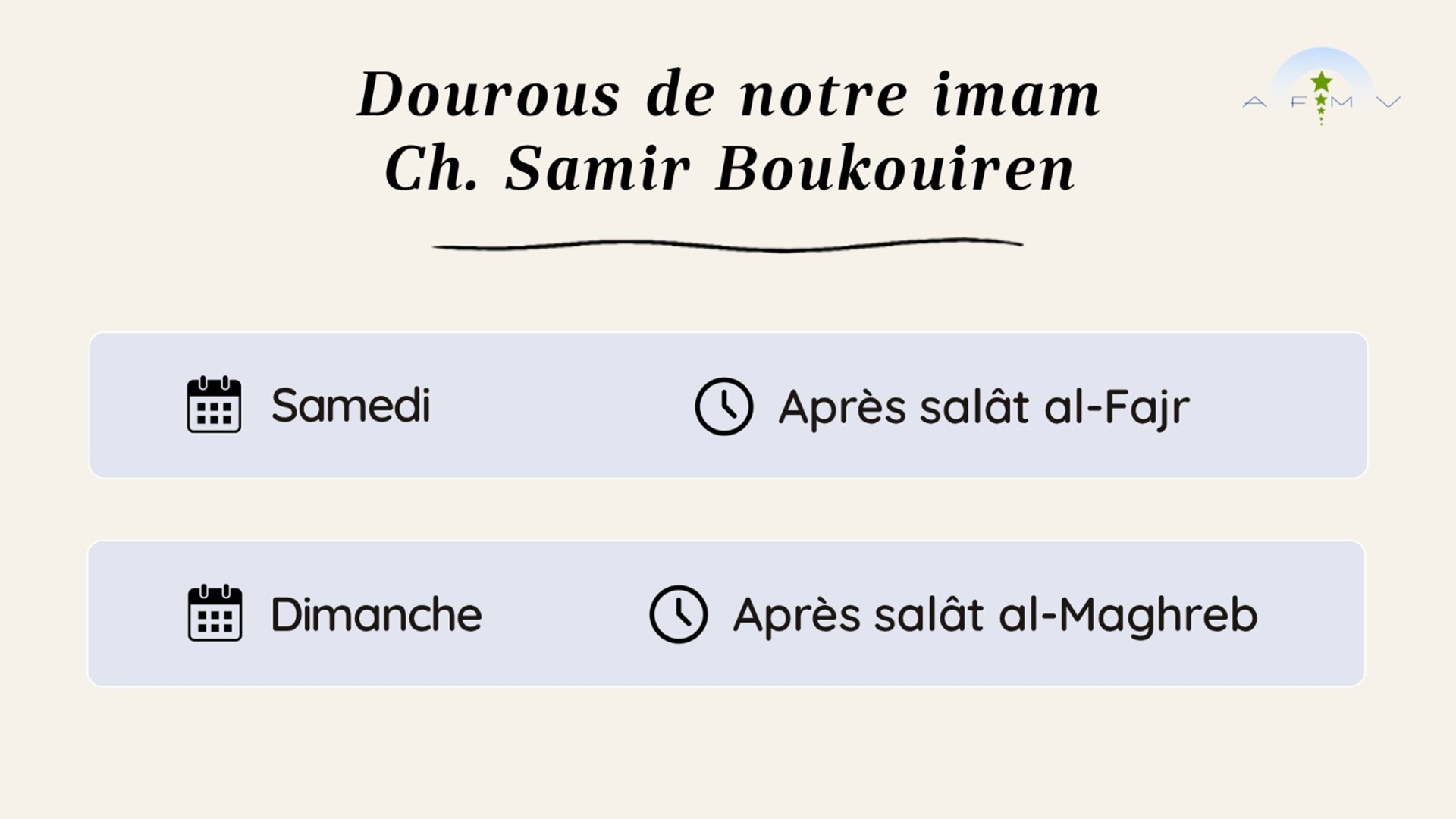 Dourous Chekh Samir B.