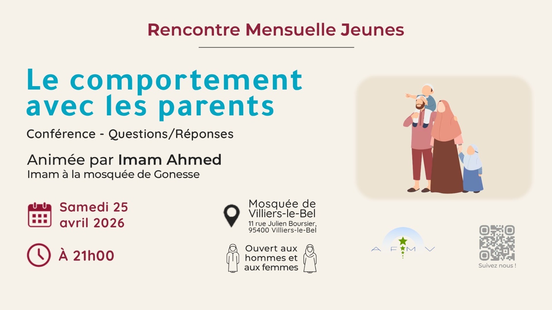 Conférence mensuelle