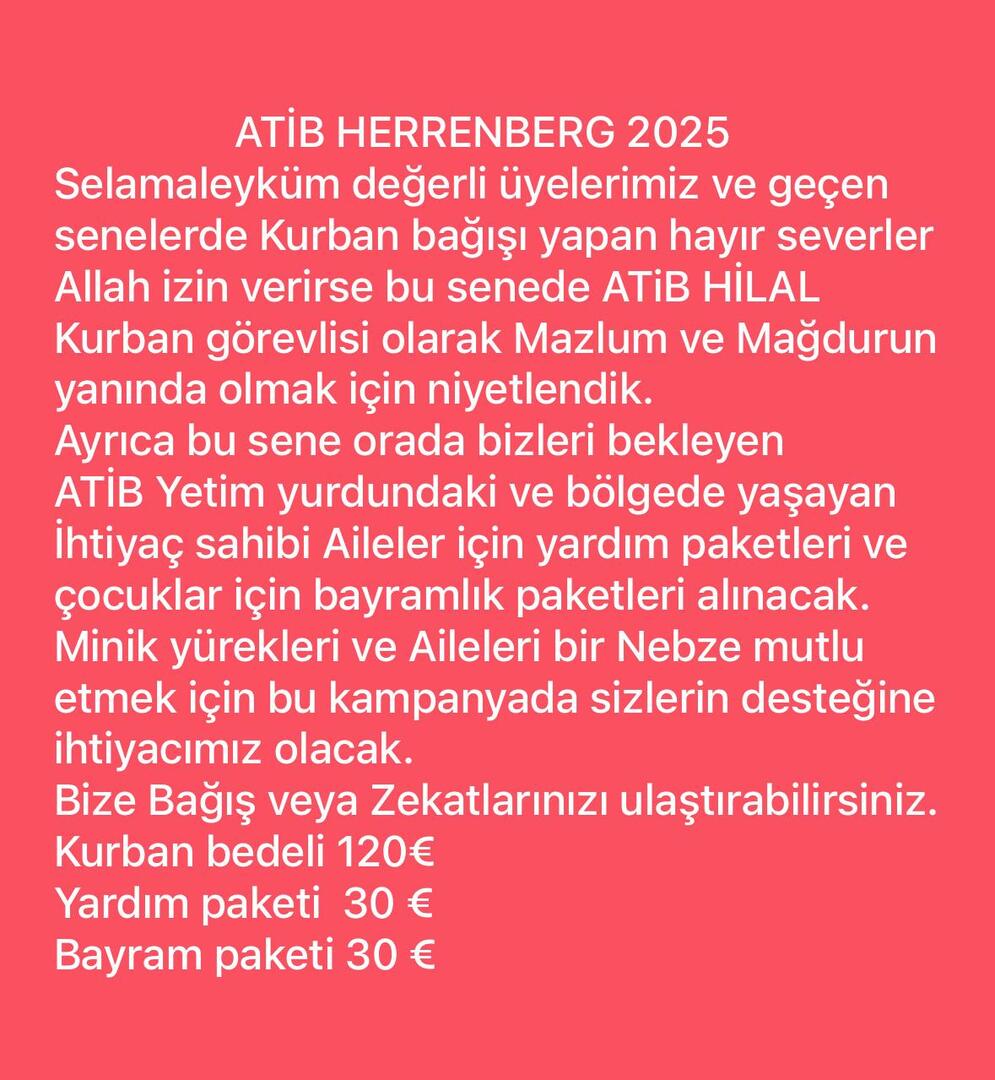 Kurban Bedeli