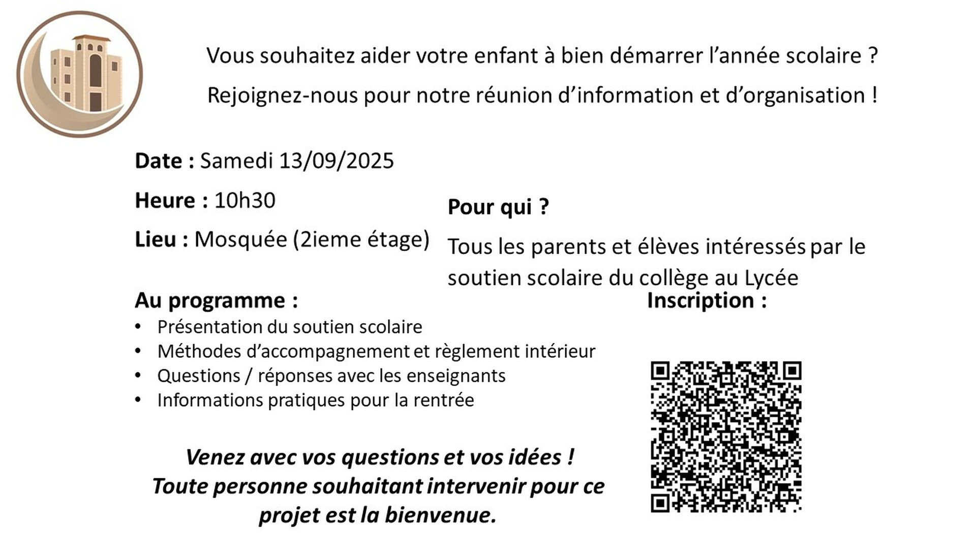 SOUTIEN SCOLAIRE