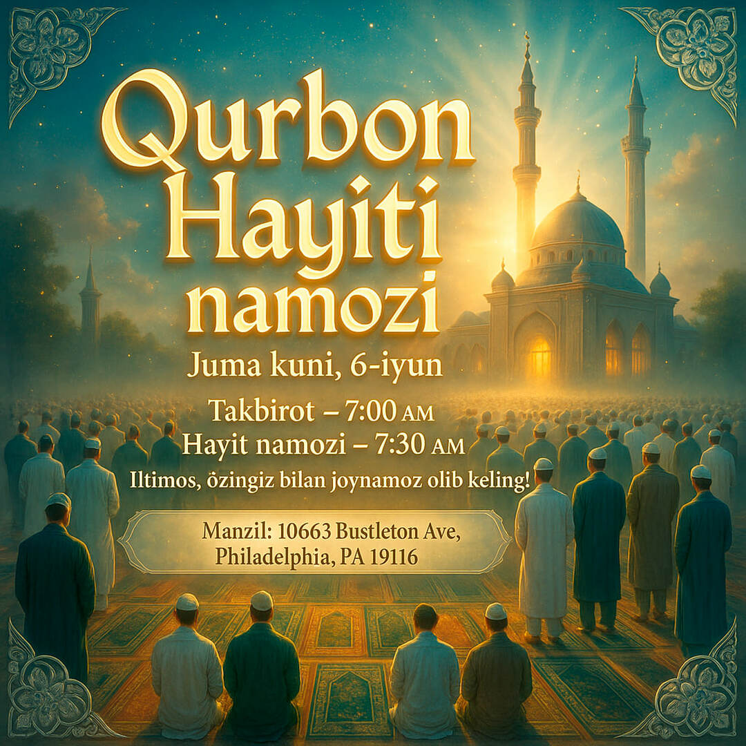 Eid prayer
