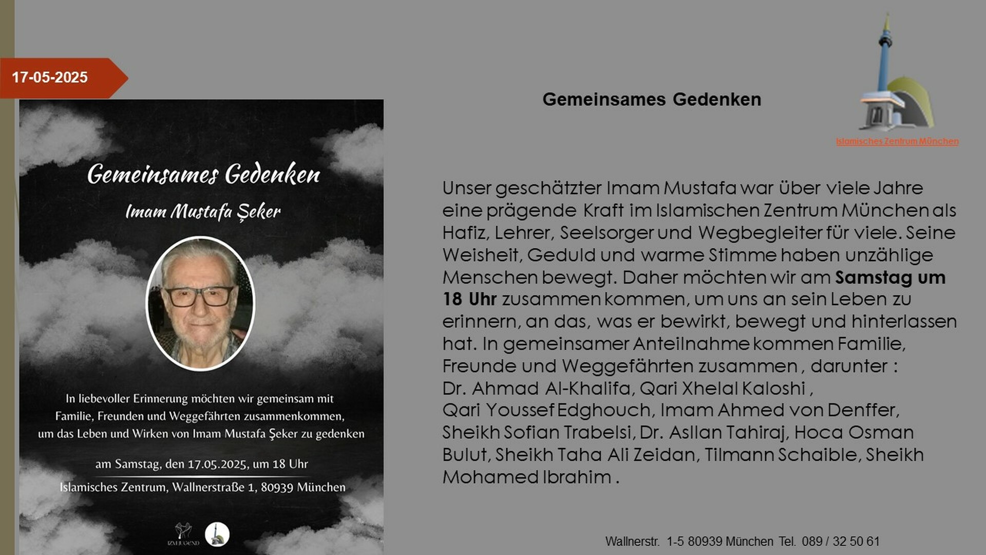 Gemeinsames Gedenken