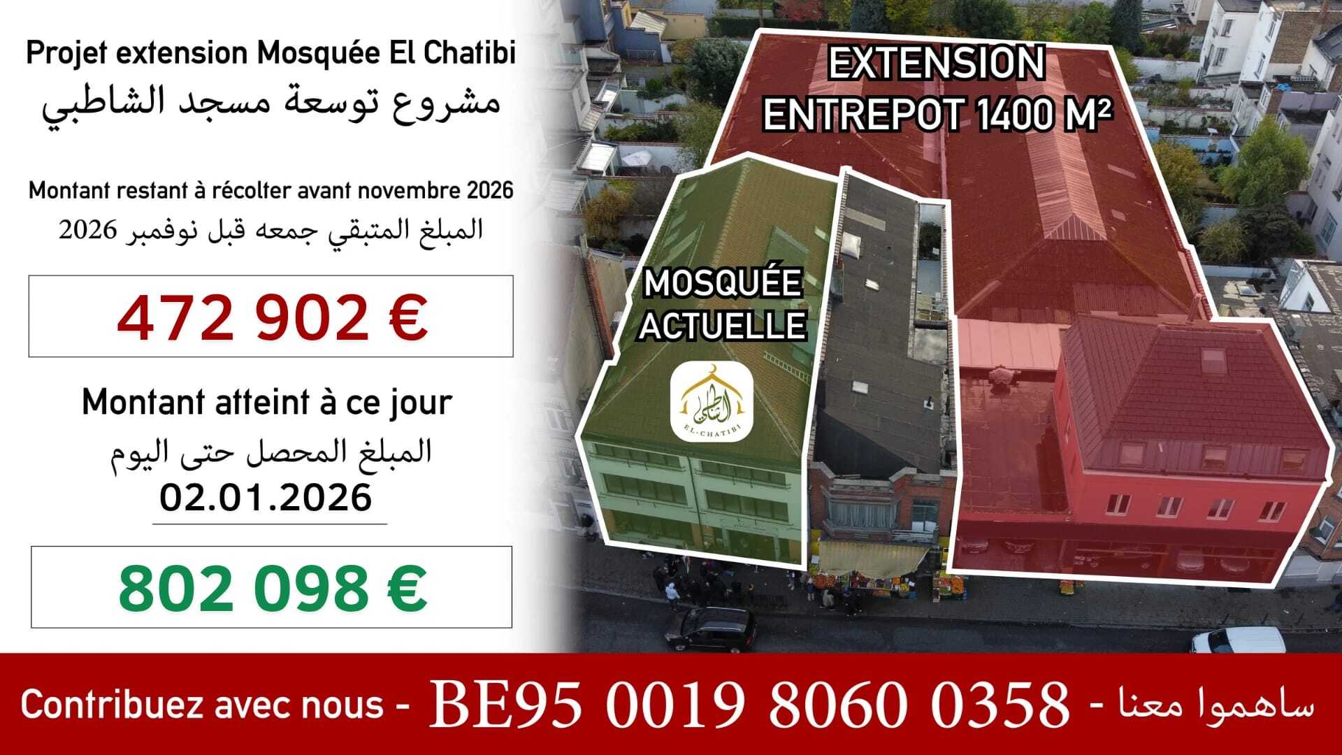 Cagnotte Extension El Chatibi