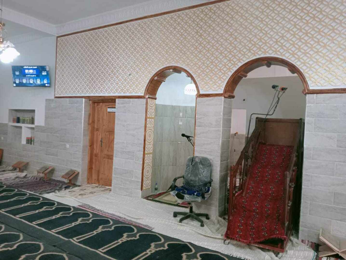 مسجد عمر بن الخطاب - هبارة -