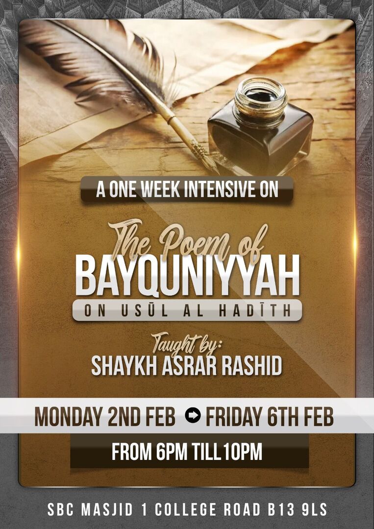 ONE WEEK ON BAYQUNIYYAH