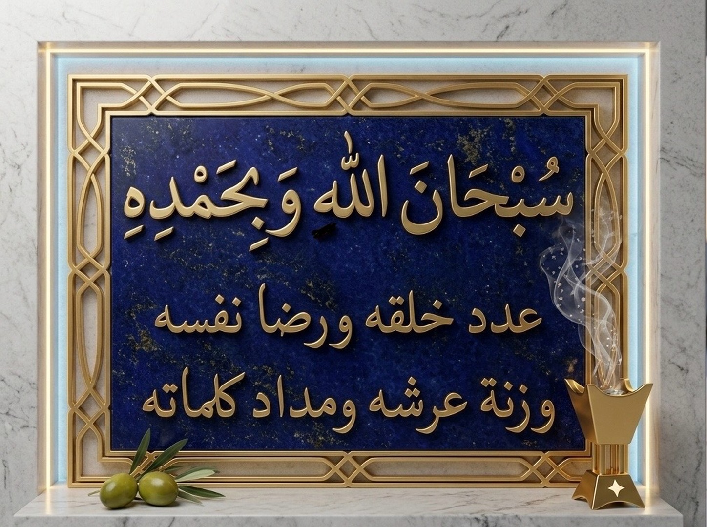 سبحان الله وبحمده