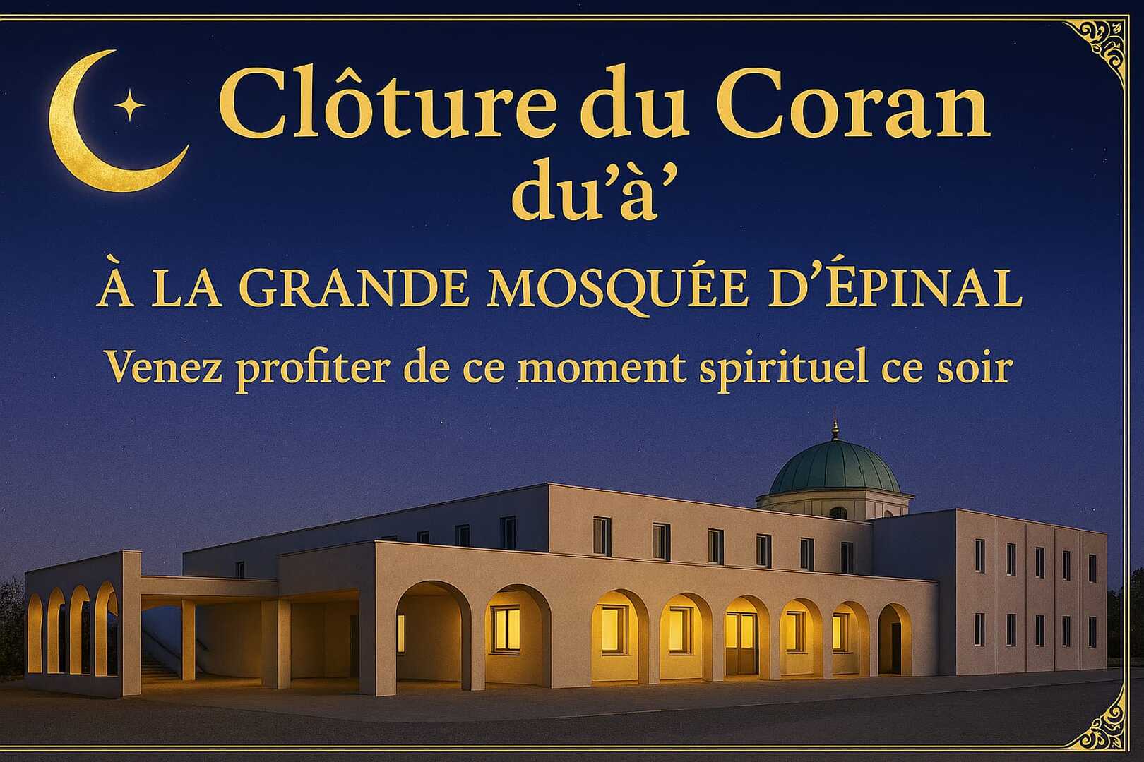 Clôture Coran le 18 mars