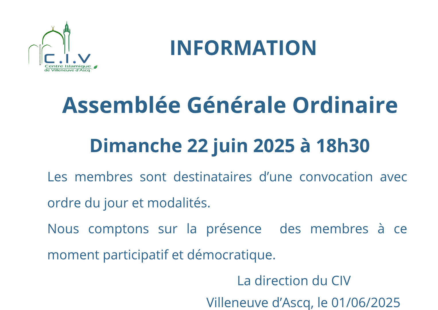 AGO 22 juin 2025