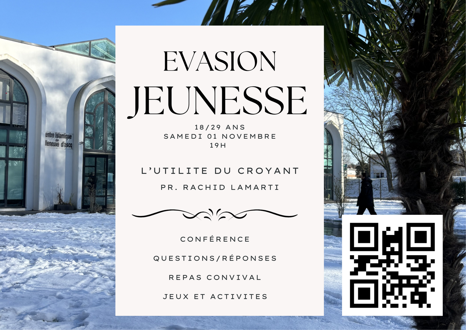 Evasion jeunesse 18/29 ans