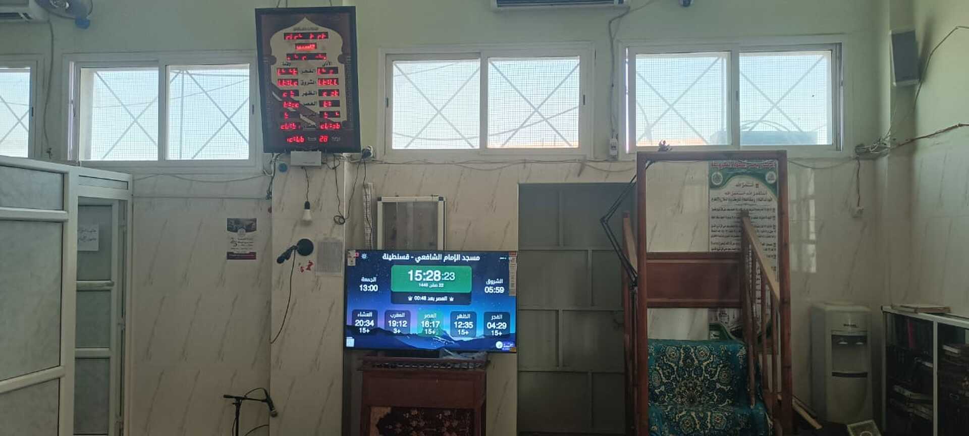 مسجد الامام الشافعي عين اعبيد