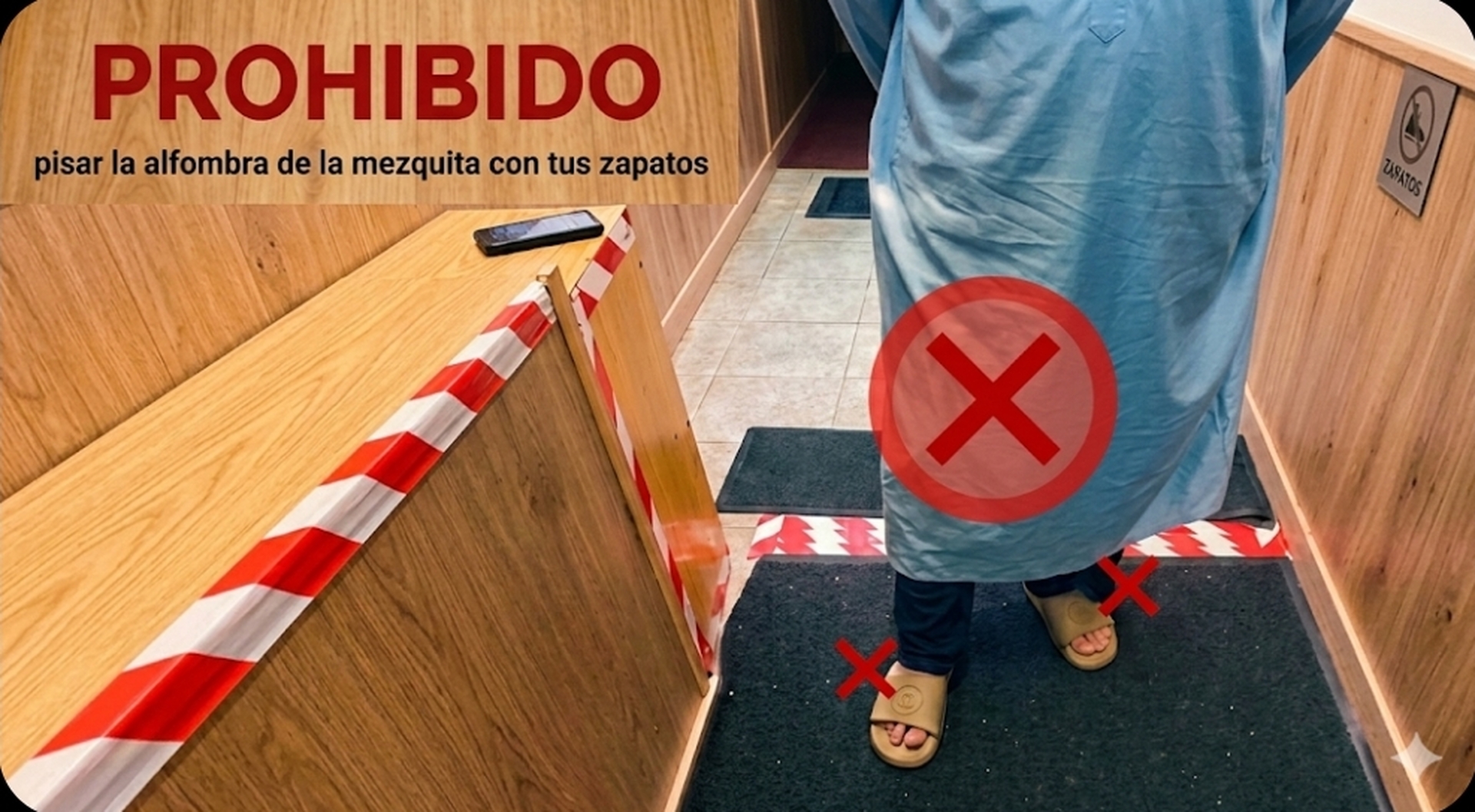 اعلانات خاصة بالمسجد