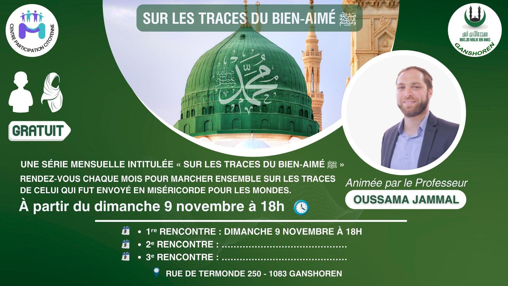 Sur les traces du Bien-aimé SWS 9/11 18h