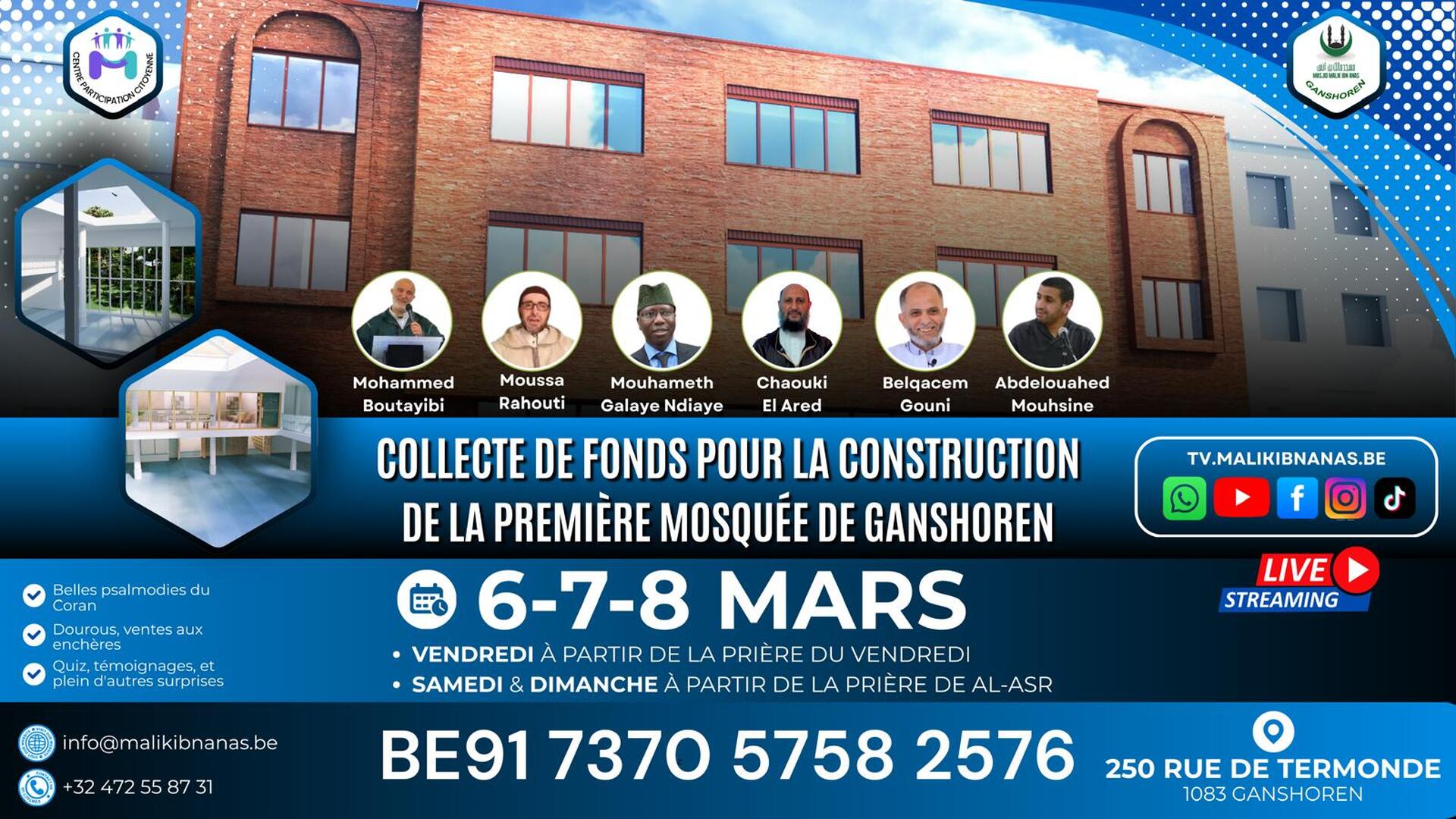 Benefit : 6-7-8 Mars