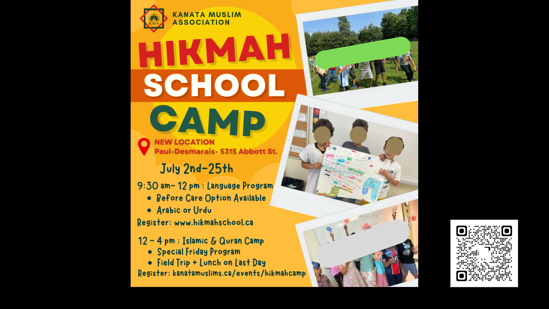 Hikmah School Camp