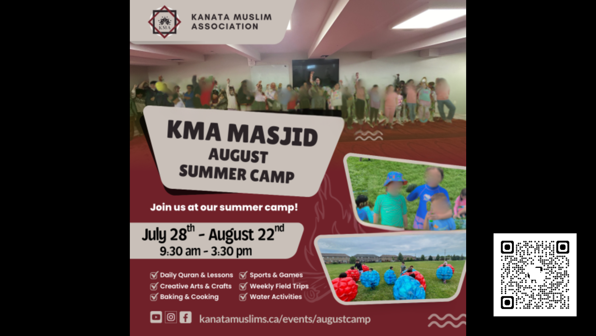 KMA Masjid August Camp